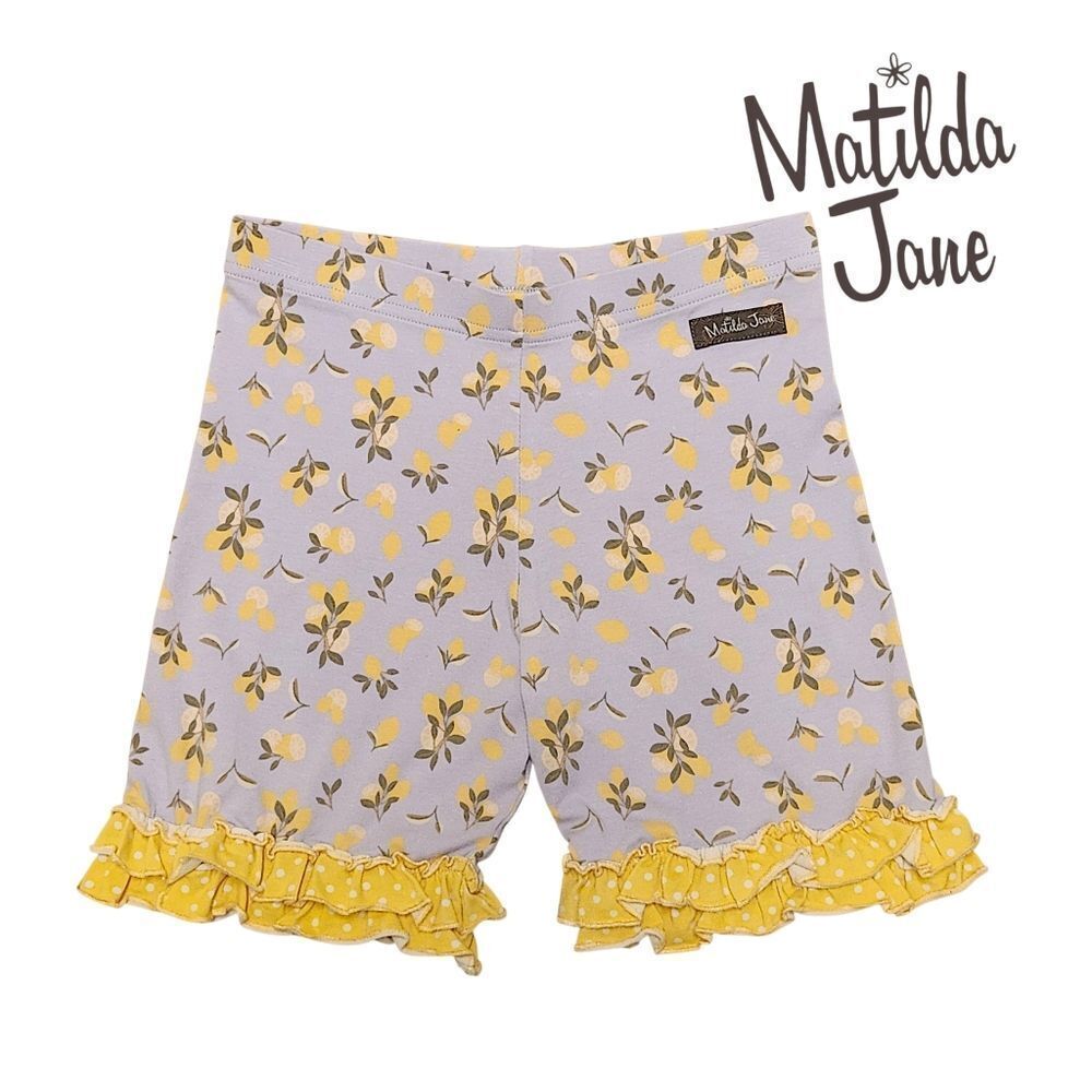 Matilda Jane Girls Kids Shorties 'Tart and Sweet" Double Ruffles Size 10